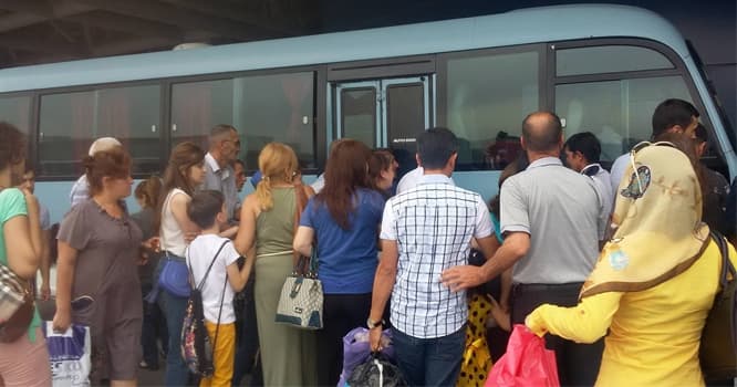 Bakı avtovağzalında dərəbəylik: avtobus yoxdu, qiymətlər qalxıb - FOTOLAR