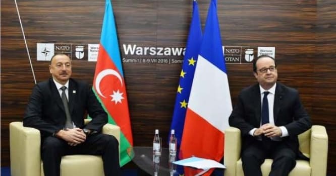 İlham Əliyev Fransua Ollandla görüşdü