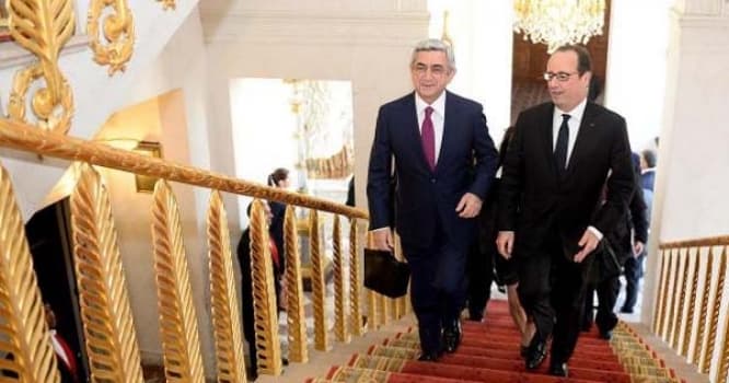 Sarkisyan Ollandla Qarabağdan danışdı