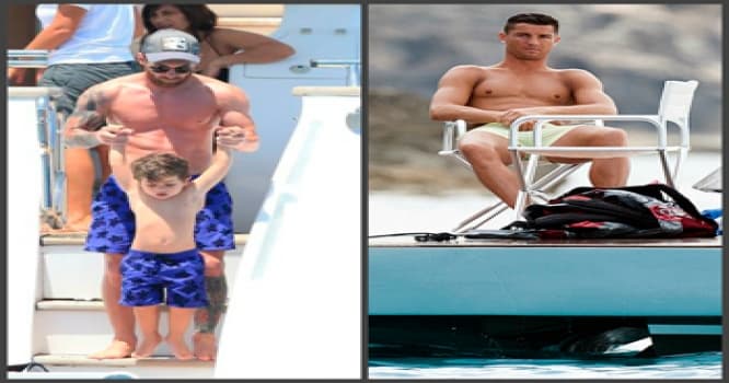 Messi və Ronaldu eyni yerdə istirahət edir