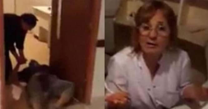 Bakıda xəstəxanada biabırçılıq: Yaralı şəxs yerdə süründü - VİDEO