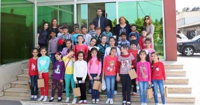 2416 şagird və müəllim Ulduz Şokolad Fabrikinə ekskursiyaya gəlib - FOTOLAR