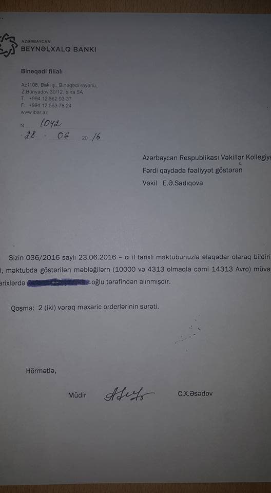 Elçin Sadıqova pul “atan” tanınmış şəxs kimdir? - FOTO