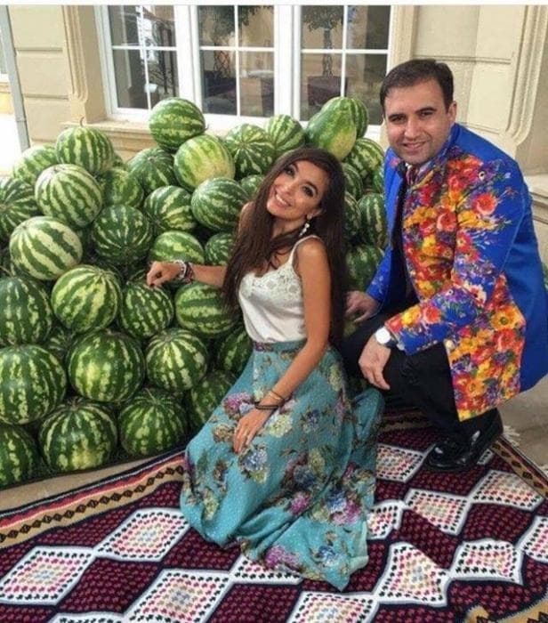 Hacı Nuran Leyla Əliyeva ilə yeni fotosunu paylaşdı - FOTO