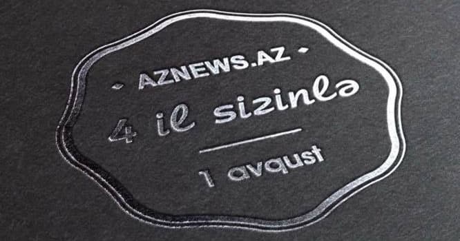 AzNews.az 4 yaşında - TƏBRİK