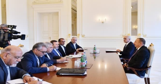 İlham Əliyev iranın rabitə və informasiya texnologiyaları nazirini qəbul etdi