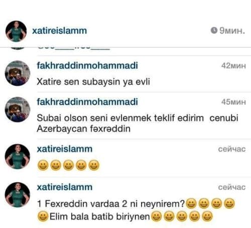 Evli Xatirə İslam evlilik təklifi aldı - FOTOFAKT