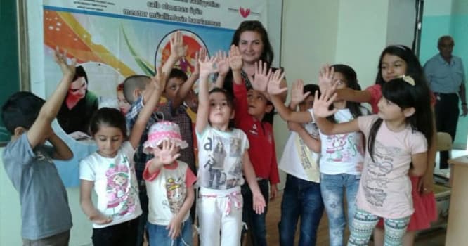 QHT əqli və fiziki qüsurlu uşaqları təhsilə cəlb edir - FOTO