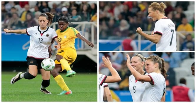 Olimpiadada futbola start verildi - Almaniya darmadağınla başladı