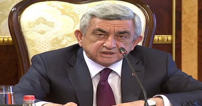 Sarkisyan polislərə töhmət verdi
