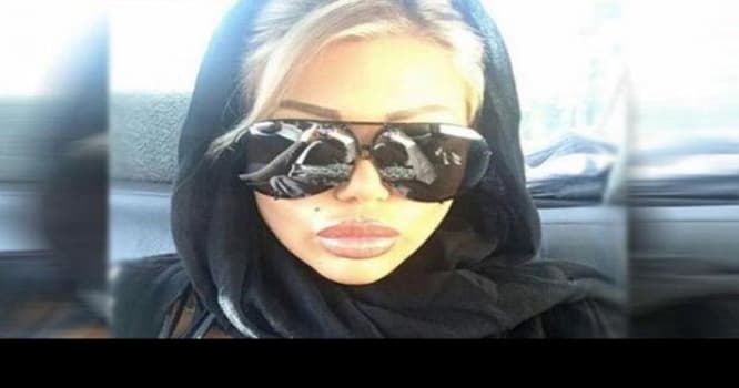 Porno ulduzun İran səfəri qalmaqal yaratdı - FOTOLAR