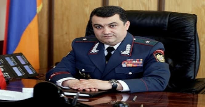 İrəvanın polis rəisi vəzifəsindən azad olundu