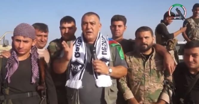 "Buranı İŞİD-dən təmizləyib, Qarabağa gəlirik" - VİDEO
