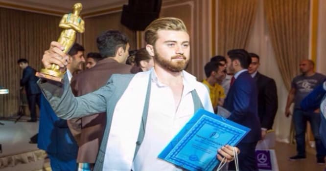 Bu oğlan Azərbaycanın ən yaraşıqlı kişisi seçildi - FOTOLAR