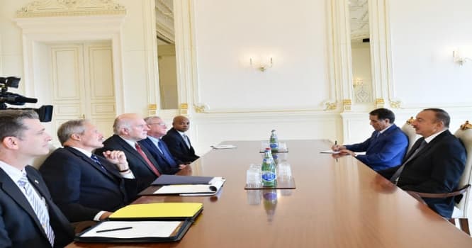 İlham Əliyev ABŞ Konqresinin nümayəndəsini qəbul edib