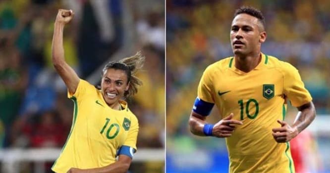 Neymar və Martanın “köynək savaşı” - FOTOLAR