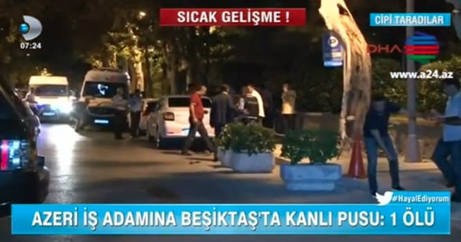 Rövşən Lənkəranskinin qətli Türkiyə kanallarında... - VİDEO