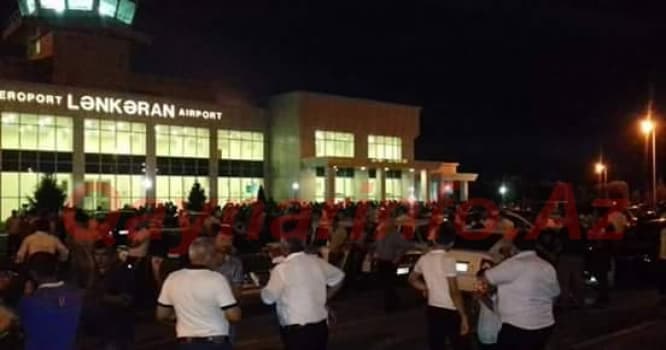 Lənkəran aeroportunda son vəziyyət - FOTO