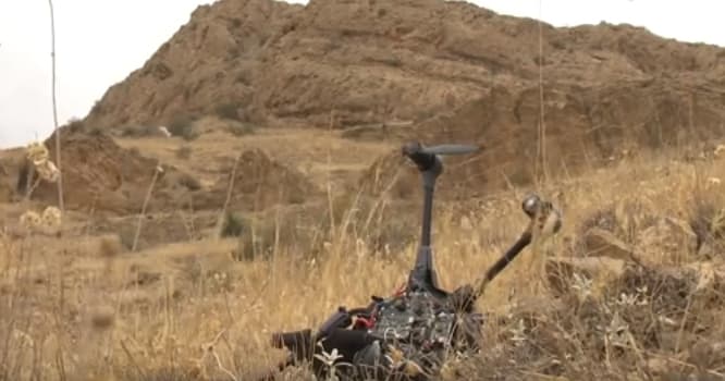 Ordumuz ermənilərin pilotsuz uçuş aparatını məhv etdi - VİDEO