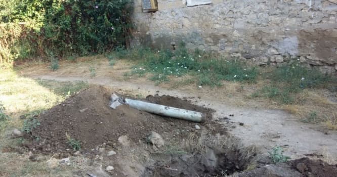 Ağdamda qrad raketinin qalıqları tapıldı