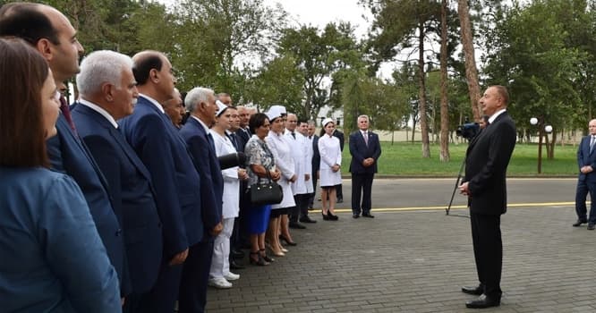 Prezident Biləsuvara səfər edib - FOTOLAR