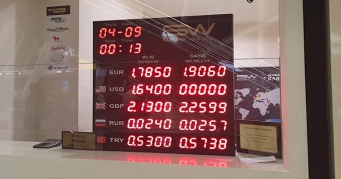 Aeroportda dollar qadağası