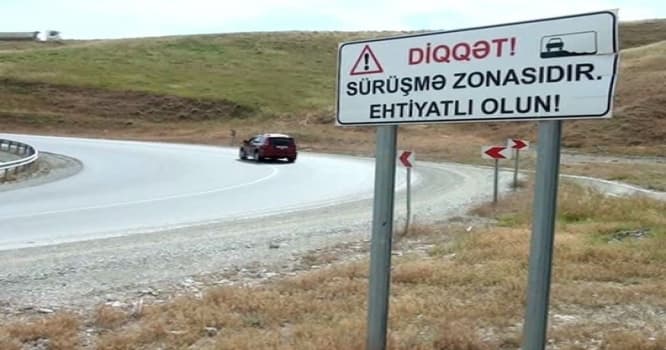Yağışlı havada avtomobil qəzası Qarabağ əlilinin ölümünə səbəb oldu