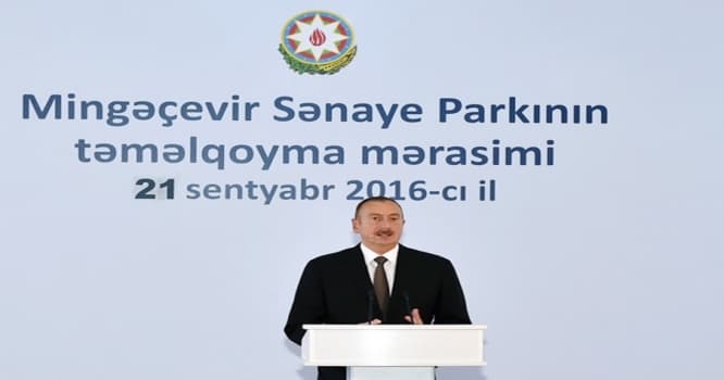 İlham Əliyev: “Hər bir rayonda sənaye zonaları yaradılmalıdır”