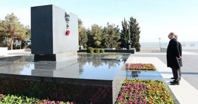 Sumqayıt bulvarının açılışı oldu - Prezident lenti kəsdi