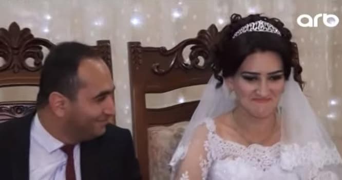 Yevlaxda maraqlı toy - VİDEO