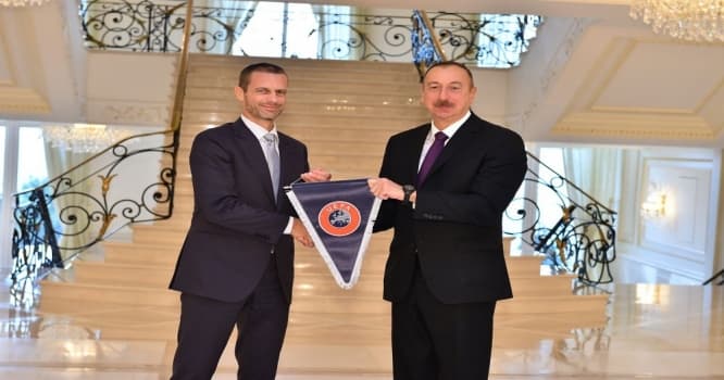 “Azərbaycanda futbolun inkişafına böyük əhəmiyyət verilir” - Prezident