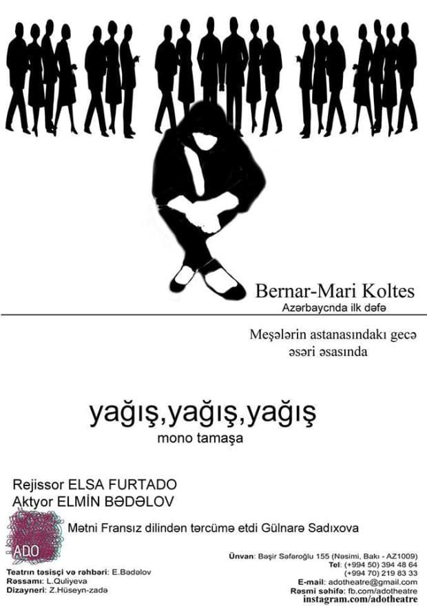 Azərbaycanda homoseksual dramaturqun əsəri nümayiş olunacaq