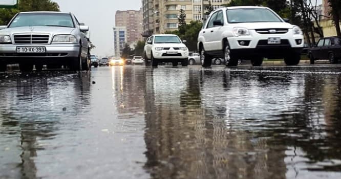 Bakıda və rayonlarda yağış yağacaq