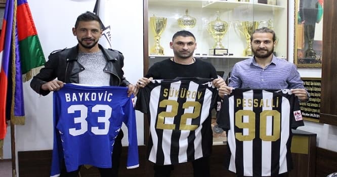 "Neftçi" 3 futbolçu ilə müqavilə bağladı