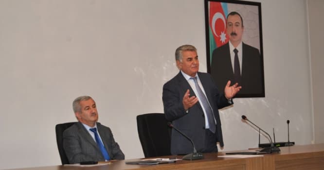 Biləsuvarda pambıq yığımının vəziyyəti və problemlərin həlli ilə bağlı iclas - FOTOLAR