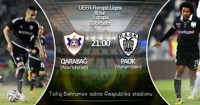 "Qarabağ" - PAOK - Promo VİDEO