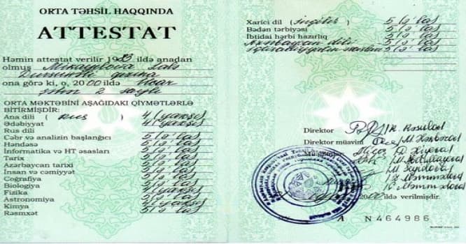 Yekun qiymətlər attestatlara nə vaxt yazılacaq?