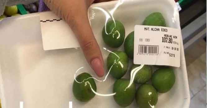 Bakıda supermarketdə bu meyvənin 11 ədədi 107 manata satılır - FOTO