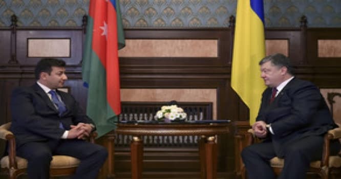Ukraynadakı yeni səfirimiz Poroşenkoya etimadnaməsini təqdim etdi