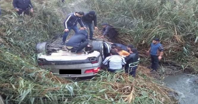 Bakı-Qazax yolunda xanım “BMW X5”-i aşırdı – VİDEO + FOTO
