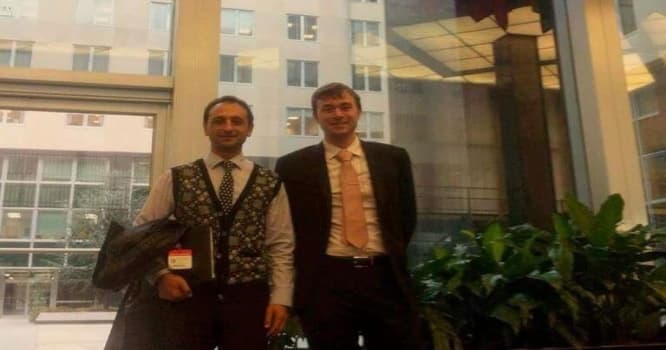Zaur Əkbər Dövlət Departamentində Azerbaycan ofisinin rehberi Seth Yeagerlə görüşüb