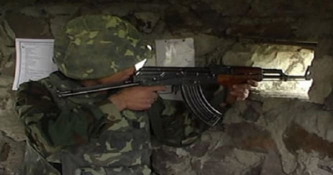 Qoşunların təmas xəttində erməni əsgəri öldürülüb