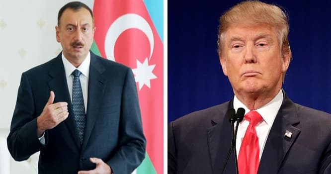 İlham Əliyev Donald Trampa zəng etdi