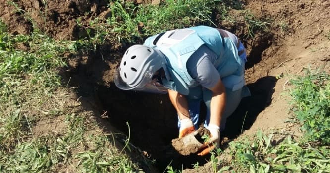 Qazaxda partlamamış hərbi sursat aşkarlanıb