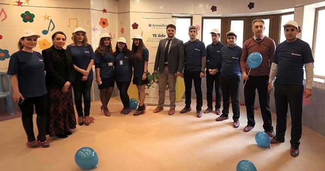 AccessBank autizm sindromlu uşaqları sevindirdi - FOTOLAR (R)