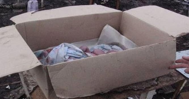 Zibillikdə yeni doğulmuş körpə tapıldı - Bakıda