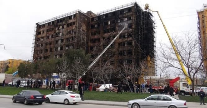 Prokuror yanan binaya görə tutulan şəxslərin azadlığa buraxılmasını istədi