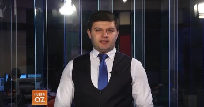 Azərbaycanda canlı efirdə jurnalistdən ŞOK ADDIM – VİDEO