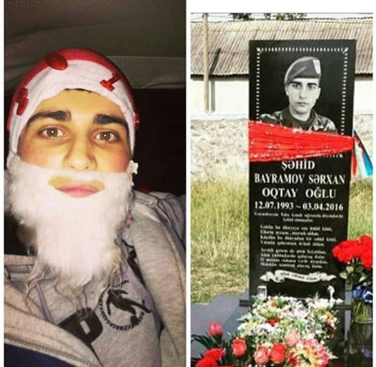 Aprel şəhidimizin ürək dağlayan BAYRAM FOTOSU