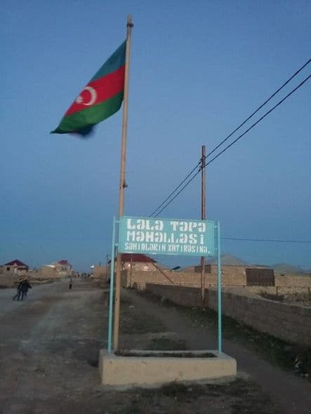 Bakıda aprel şəhidlərinin xatirəsinə məhəlləyə Lələ Təpə adı verildi - FOTO